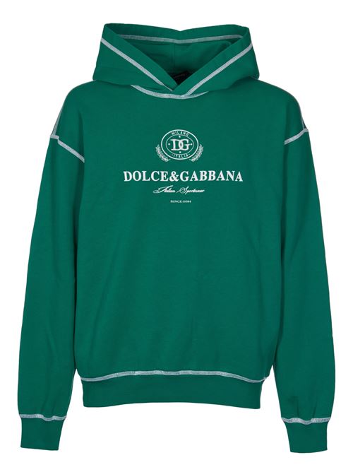 Dolce&Gabbana print hooded sweatshirt DOLCE & GABBANA | G9BDXZG7NONV0403